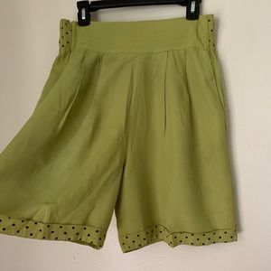 Vintage Culotte Shorts with pockets